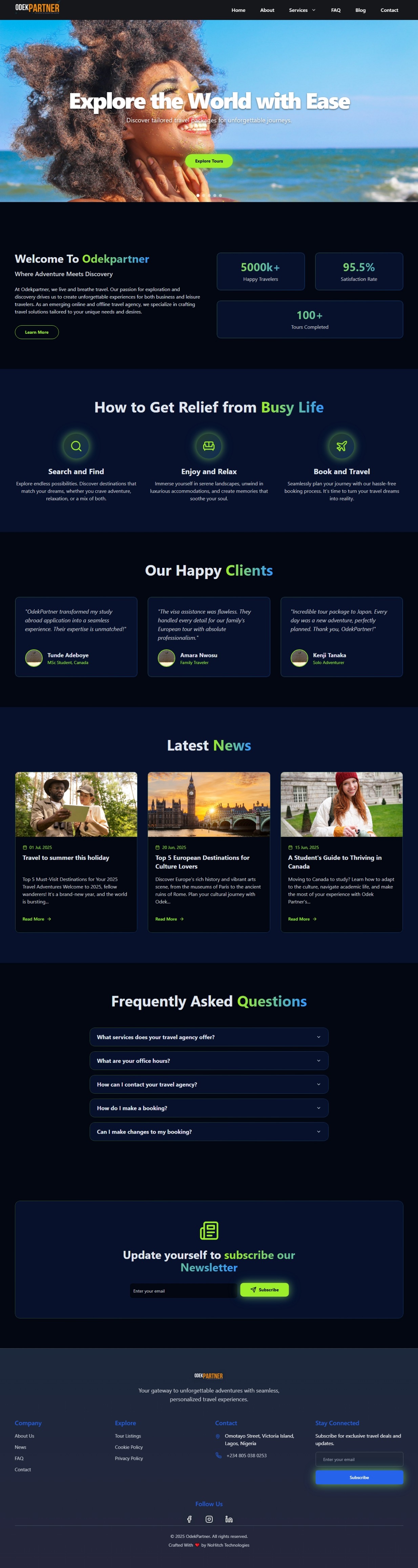 ODEKPARTNER Travel Agency